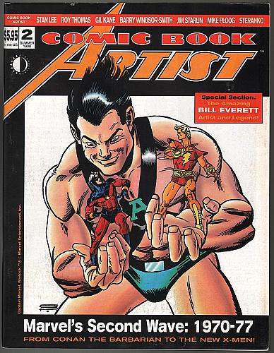 COMIC BOOK ARTIST MAGAZINE # 2 - Marvel's Second Wave 1970-1977 GIL KANE