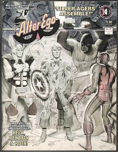 ALTER EGO MAGAZINE # 42 - Marvel's Forgotten Artists Of The 60's DON HECK Werner Roth