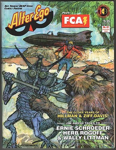 ALTER EGO MAGAZINE # 42 - Marvel's Forgotten Artists Of The 60's DON HECK Werner Roth