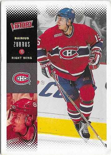 Danus Zubrus - Montreal Canadiens - Upper Deck Victory