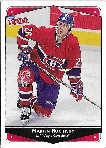 Martin Rucinsky - Montreal Canadiens - Upper Deck Victory