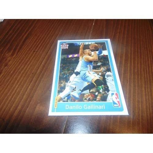 nrmt-2016 panini math hoops basketball-5x7 card-danilo gallinari-nuggets-nba-rare!