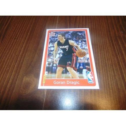 nrmt-2016 panini math hoops basketball-5x7 card-goran dragic-heat-nba-rare!