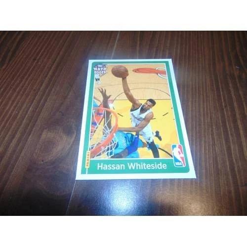 nrmt-2016 panini math hoops basketball-5x7 card-hassan whiteside-heat-nba-rare!
