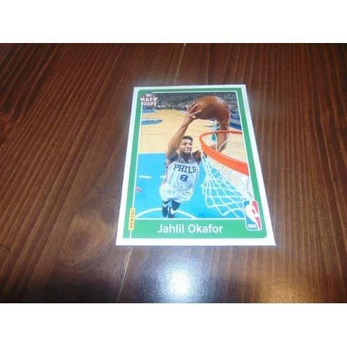 nrmt-2016 panini math hoops basketball-5x7 card-jahlil okafor-76ers-nba-rare!