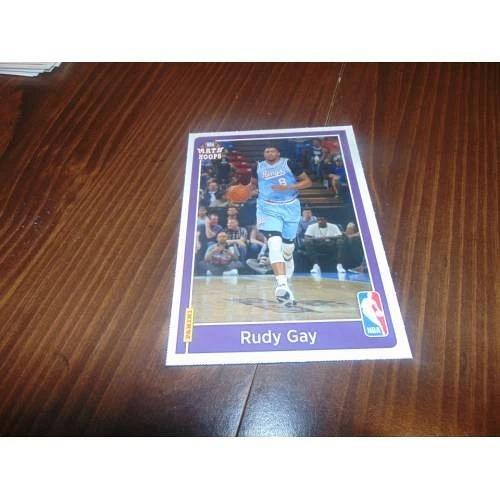 nrmt-2016 panini math hoops basketball-5x7 card-rudy gay-kings-nba-rare!
