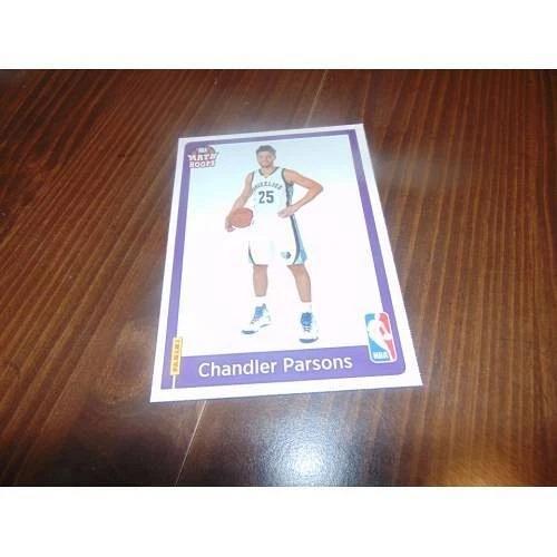 nrmt-2016 panini math hoops basketball-5x7 card-karl-chandler parsons-grizzlies-nba