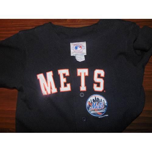 pre-owned-kids/toddlers sz 6-mlb-ny mets-mike piazza #31 jersey-mighty mac sports