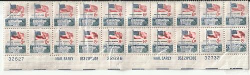 1971 United States 8 cent stamps