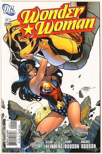 WONDER WOMAN No. 2 Terry and Rachel Dodson Art