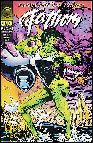 FATHOM No. 1 Comico First Issue Comic