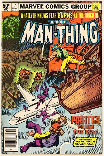MAN-THING No. 7 November 1980 MARVEL Comics