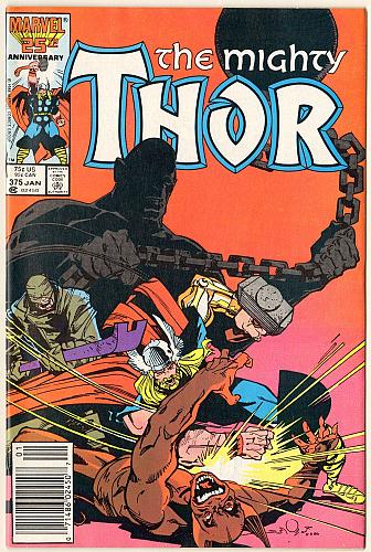 THOR No. 375 Walt Simonson Cover