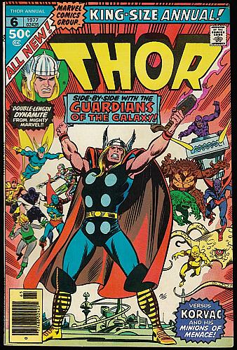 THOR ANNUAL No. 6 Guardians Of The Galaxy & Korvac 1977