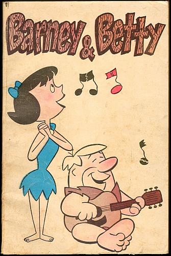 BARNEY & BETTY Charlton Press Flintstones Softcover BOOK