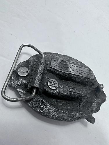used-vintage 1982 bergamot brassworks- u.s. air-force belt buckle-made in usa!