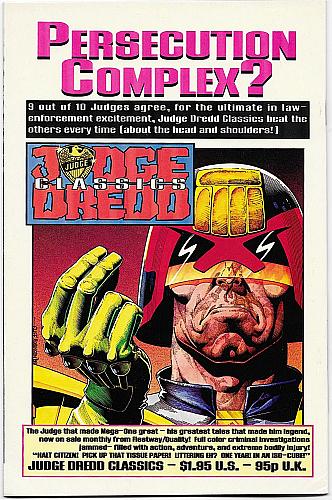 DREDD RULES! No. 3 Judge Dredd