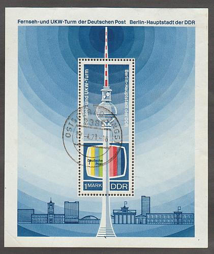 Germany DDR Used Scott #1144 Catalog Value $2.75