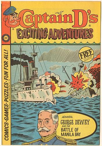 CAPTAIN D'S EXCITING ADVENTURES No. 22 Giveaway Comic