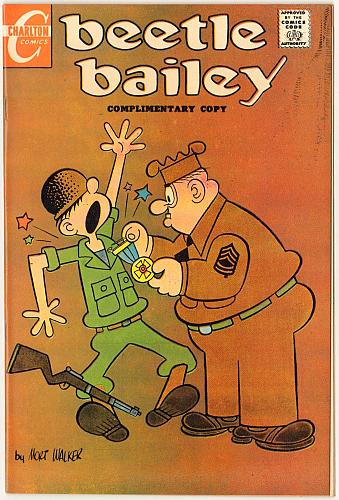 BEETLE BAILEY No. 1 Cerebral Palsy Association Giveaway