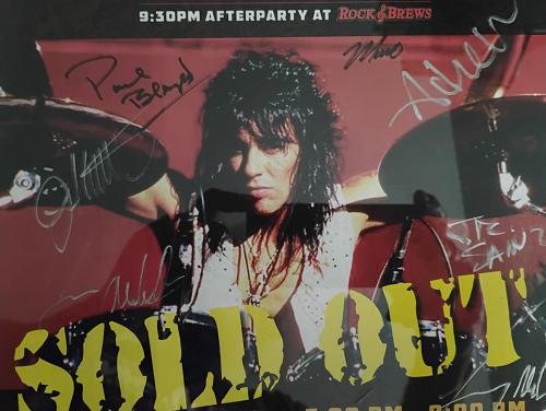 The Life, Blood & Rhythm of Randy Castillo Special Signed Broadside Poster