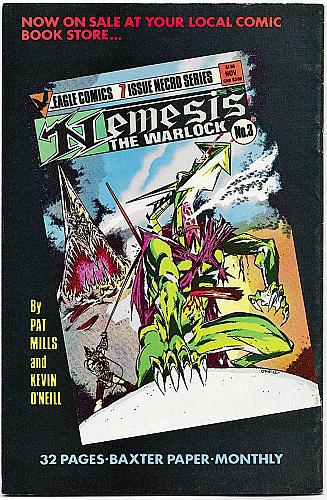 JUDGE DREDD No. 13 Eagle Comics November 1984