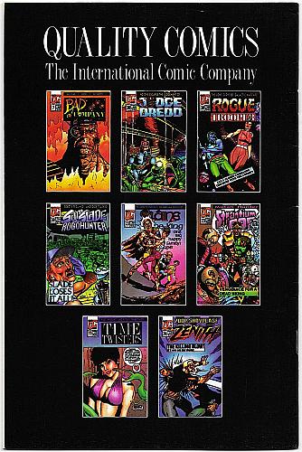 JUDGE DREDD No. 30 Versus Gator Quality Comics