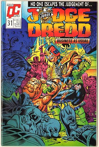 JUDGE DREDD No. 31 The Graveyard Shift Quality Comics