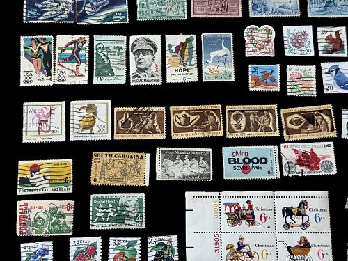 Collection of US used stamps wide variety