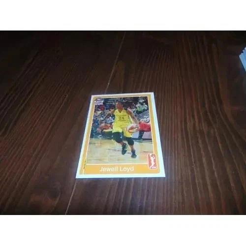 nrmt-2016 panini math hoops basketball-5x7 card-JEWELL LOYD-STORM-WNBA-rare!