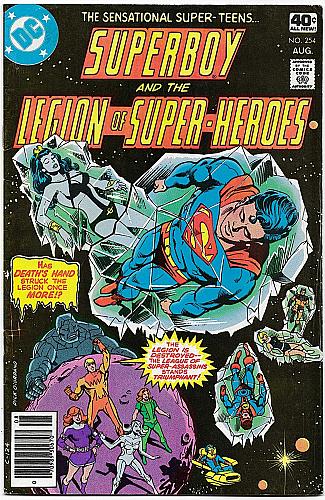 SUPERBOY AND THE LEGION OF SUPER-HEROES No. 254 League Of Super-Assassins