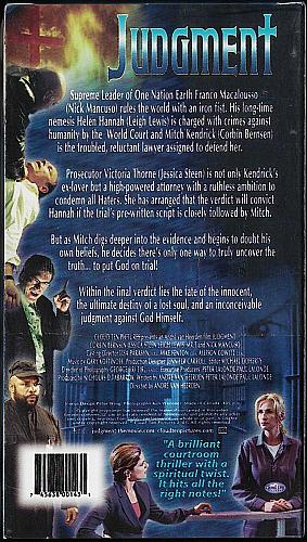 JUDGMENT Corbin Bernsen Jessica Steen NEW VHS Video