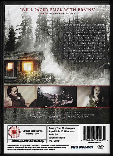LAKE FEAR Gory Cabin In The Woods Horror Film USED DVD