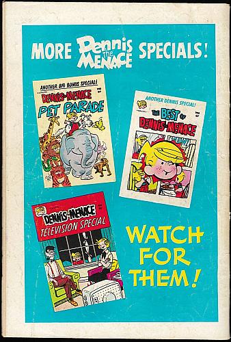 DENNIS THE MENACE No. 98 - September 1968 Issue Fawcett Comics