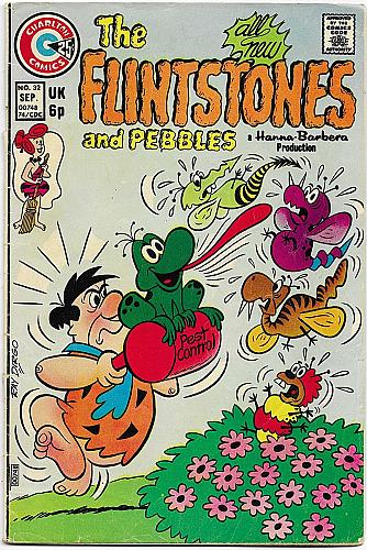 THE FLINTSTONES No. 32 Charlton Comics Issue From 1974
