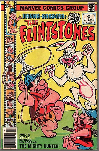 THE FLINTSTONES No. 8 Superman Parody Fantastic Fred MARVEL Comics 1978