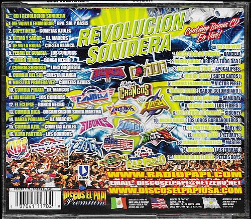 REVOLUCION SONIDERA Various Artists Latin Music NEW Two CD Set
