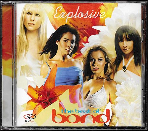 EXPLOSIVE - THE BEST OF BOND Double Sided CD-DVD Combo Disc USED CD