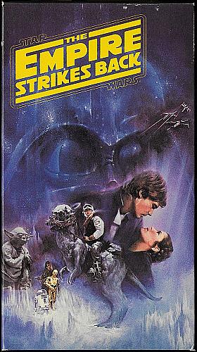 STAR WARS - THE EMPIRE STRIKES BACK Harrison Ford USED VHS Video