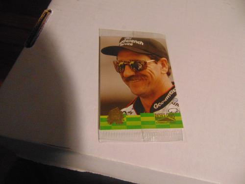 nrmt unopened 1996 pinnacle sundrop #sd1 dale earnhardt sr. nascar card