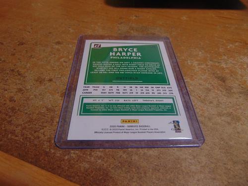 mt 2020 panini donruss baseball #193 bryce harper-phillies mlb