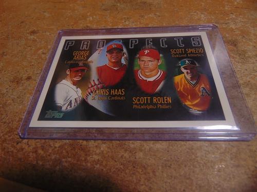 nrmt 1996 topps baseball rc #434 scott rolen-phillies-rookie-hof-mlb