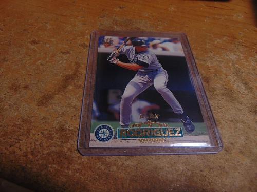 nrmt 1996 pacific baseball #416 alex rodriguez mariners mlb-spanish