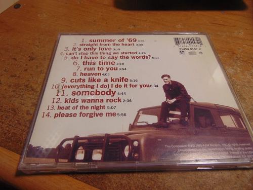 used-cd-bryan adams-so far,so good-greatest hits!-rock-1993 a&m