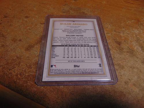 nrmt-2020 topps gallery baseball-#39 nolan arenado-rockies-mlb