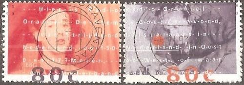 [NE0834] NETHERLANDS Radio Orange Used Complete Set (1993)
