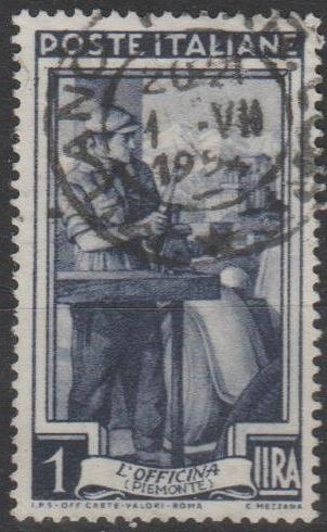 [IT0550] ITALY Trades: Auto Mechanic Used (1950)