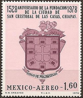 [MXC558] MEXICO S. Cristobal de las Casas, 250th Anniv. MNH Single (1978)