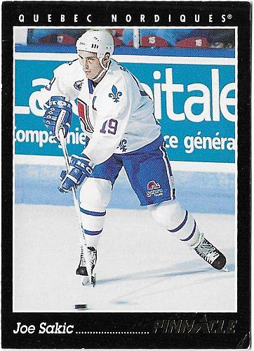 Joe Sakic - Quebec Nordiques - Pinacle Canadien