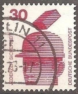 [GE1078] GERMANY Accident prevention Used (1971-1974)